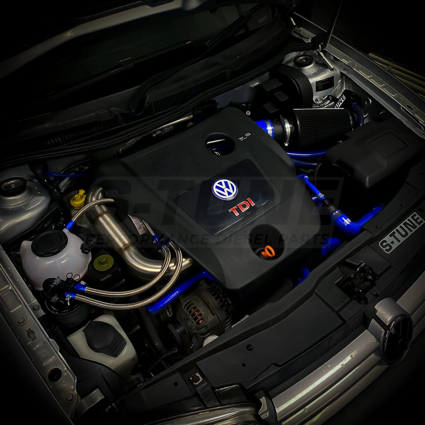 S-Tune 1.9TDI PD130 Silicone Coolant Hose Kit