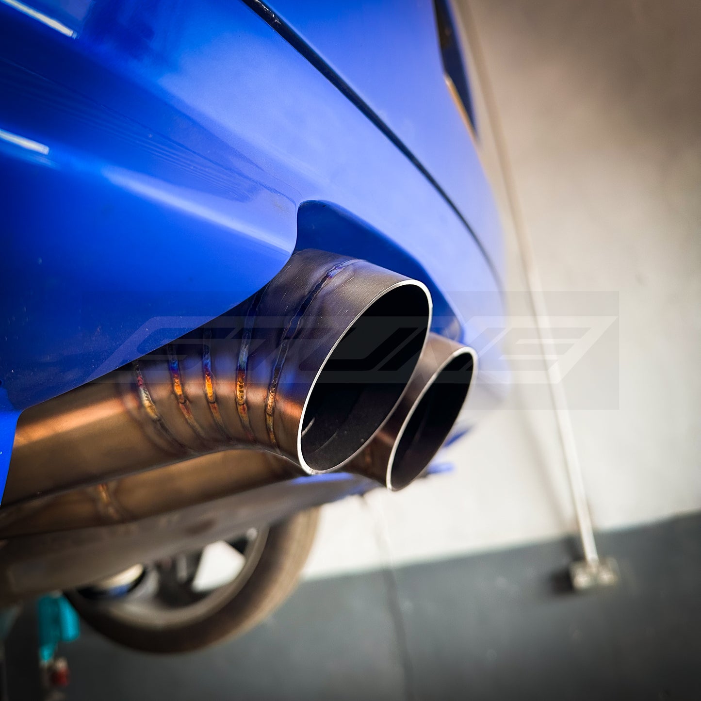 S-Tune Twin 3" Downturn Exhaust Tips