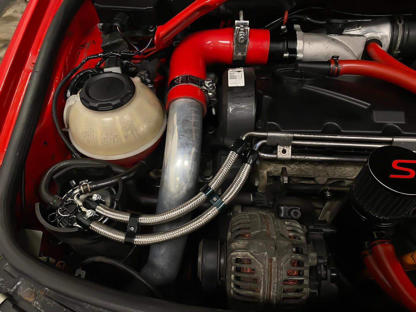 S-Tune PD Braided Fuel Line Kit for Fabia, Polo, Ibiza Platform