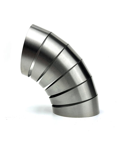 Stainless Exhaust Croc Pie Cuts 3”