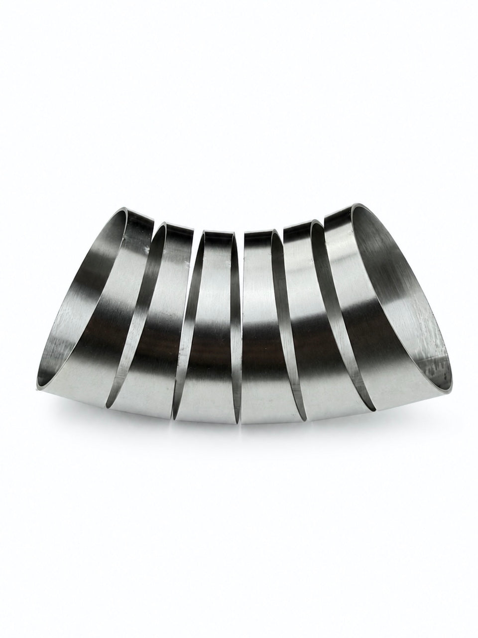 Stainless Exhaust Croc Pie Cuts 3”
