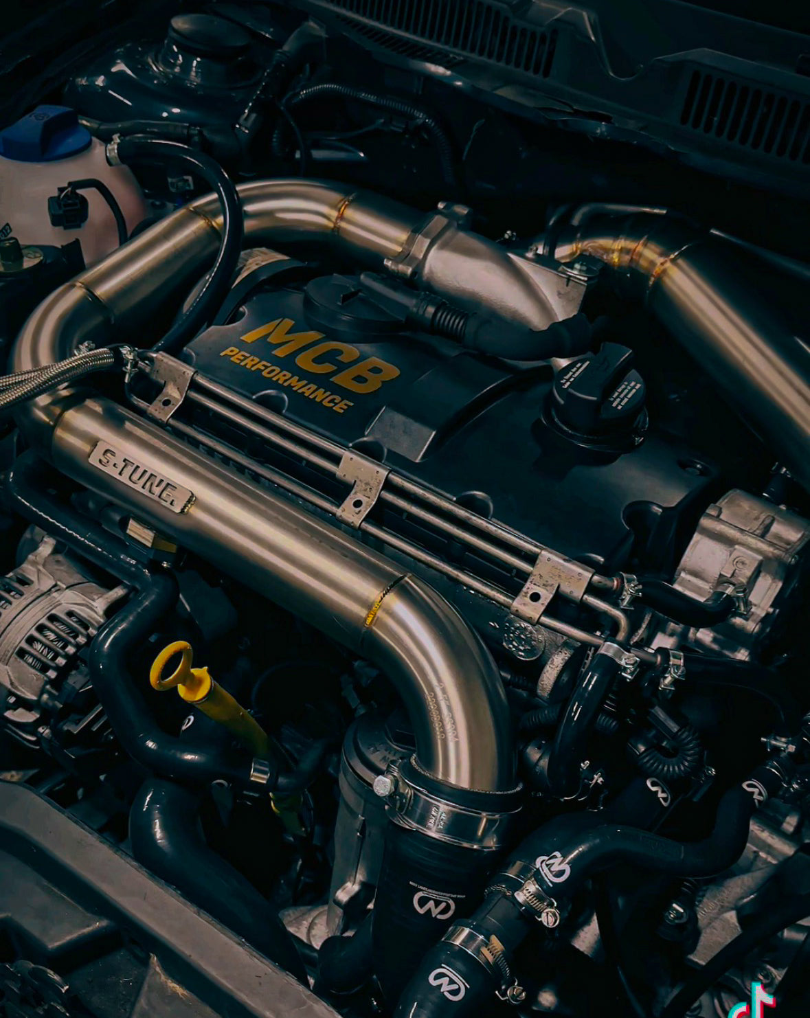 S-Tune 1.9TDI MK4 Stainless Front Mount Intercooler Kit V2