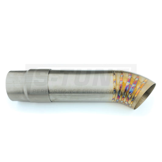 3" Turndown Stainless Steel Exhaust Tip