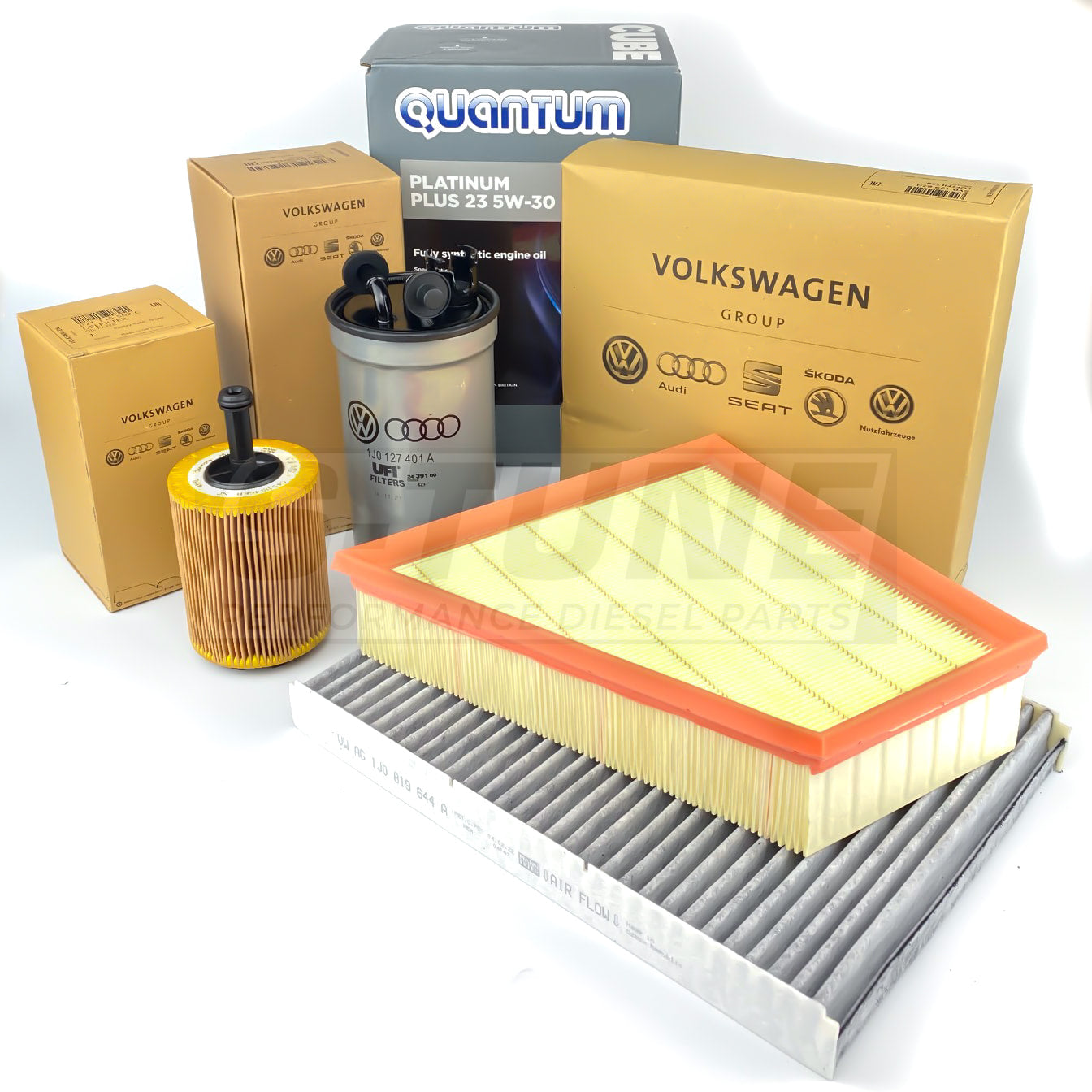 Genuine VW Service Kit for 1.4 & 1.9 TDI PD Ibiza, Fabia & Polo Platfo ...
