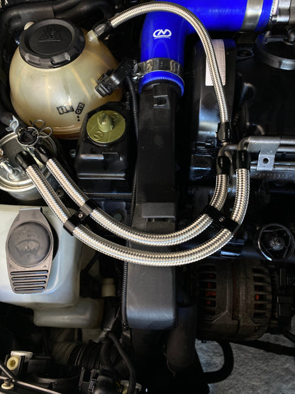 S-Tune PD Braided Fuel Line Kit for MK4 Platform