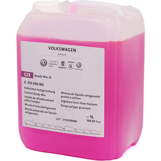 Genuine VW G12 Evo Ready Mixed Coolant 5L